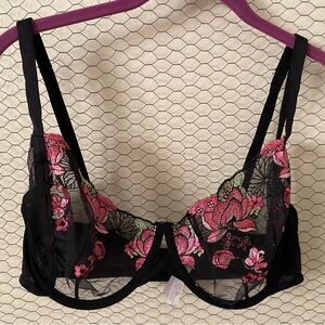 Black lace bra by adore me